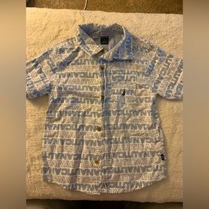 Nautica Boys 4T Short Sleeve Shirt - Button Down w/collar. Too cool for Summer!